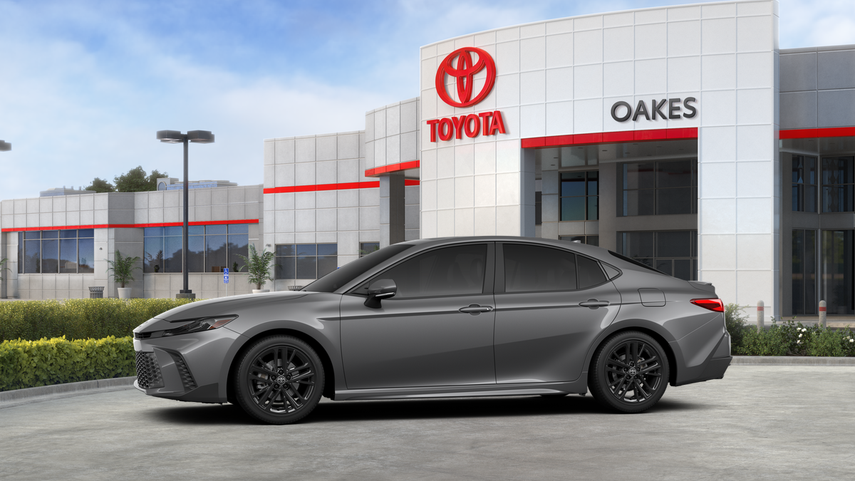 2026 Toyota Camry — rear three-quarter view
