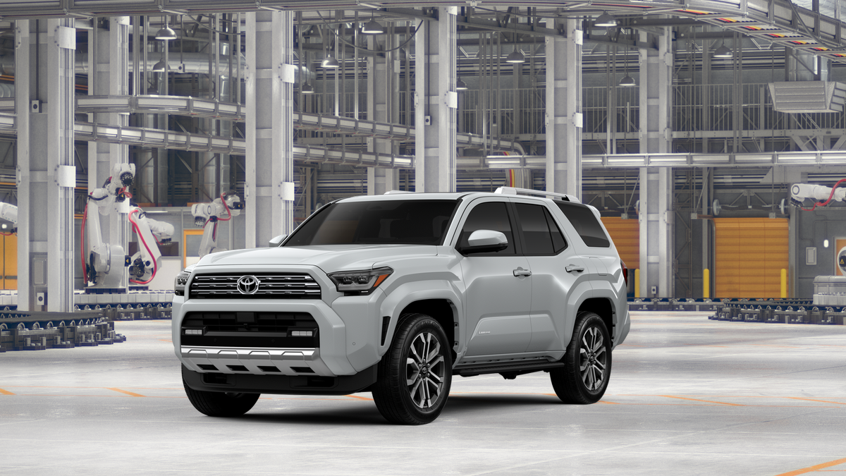 2026 Toyota 4Runner Limited in Wind Chill Pearl — front three-quarter view